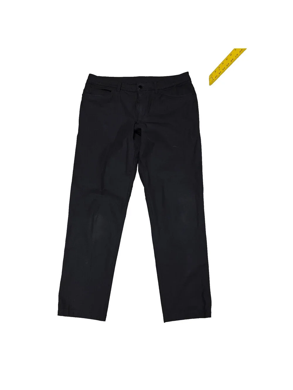 Lululemon ABC Pant Classic Size  34x31  Pocket Straight Fit Pants True Black